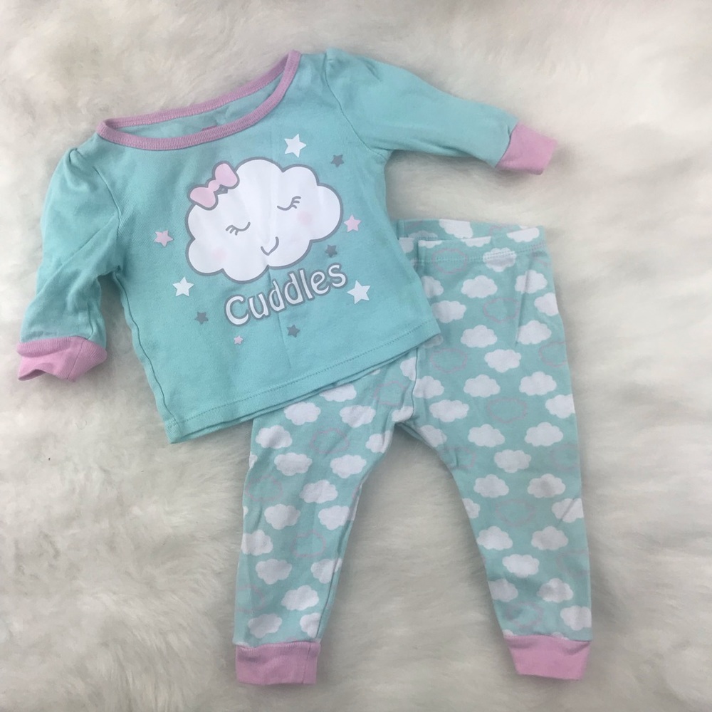 Toddler 2 piece Shirt & Pants Sleepwear Pajamas